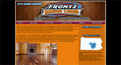 Desktop Screenshot of frontzhardwoodflooring.com